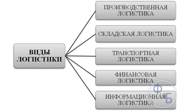 Виды логистики