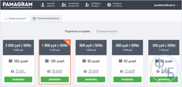 Стоимость продвижения